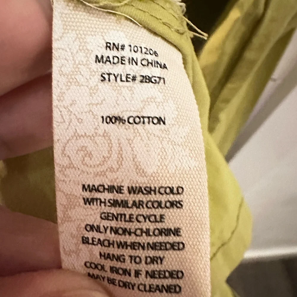 NWOT M SOFT SURROUNDINGS Brixton green double button belted woman trench coat - Picture 8 of 16